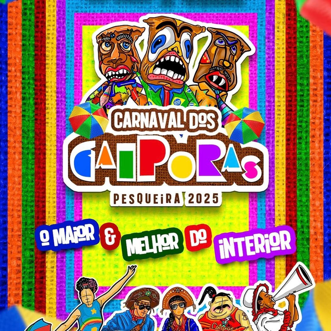 Confira a programação do Carnaval de Pesqueira 2025