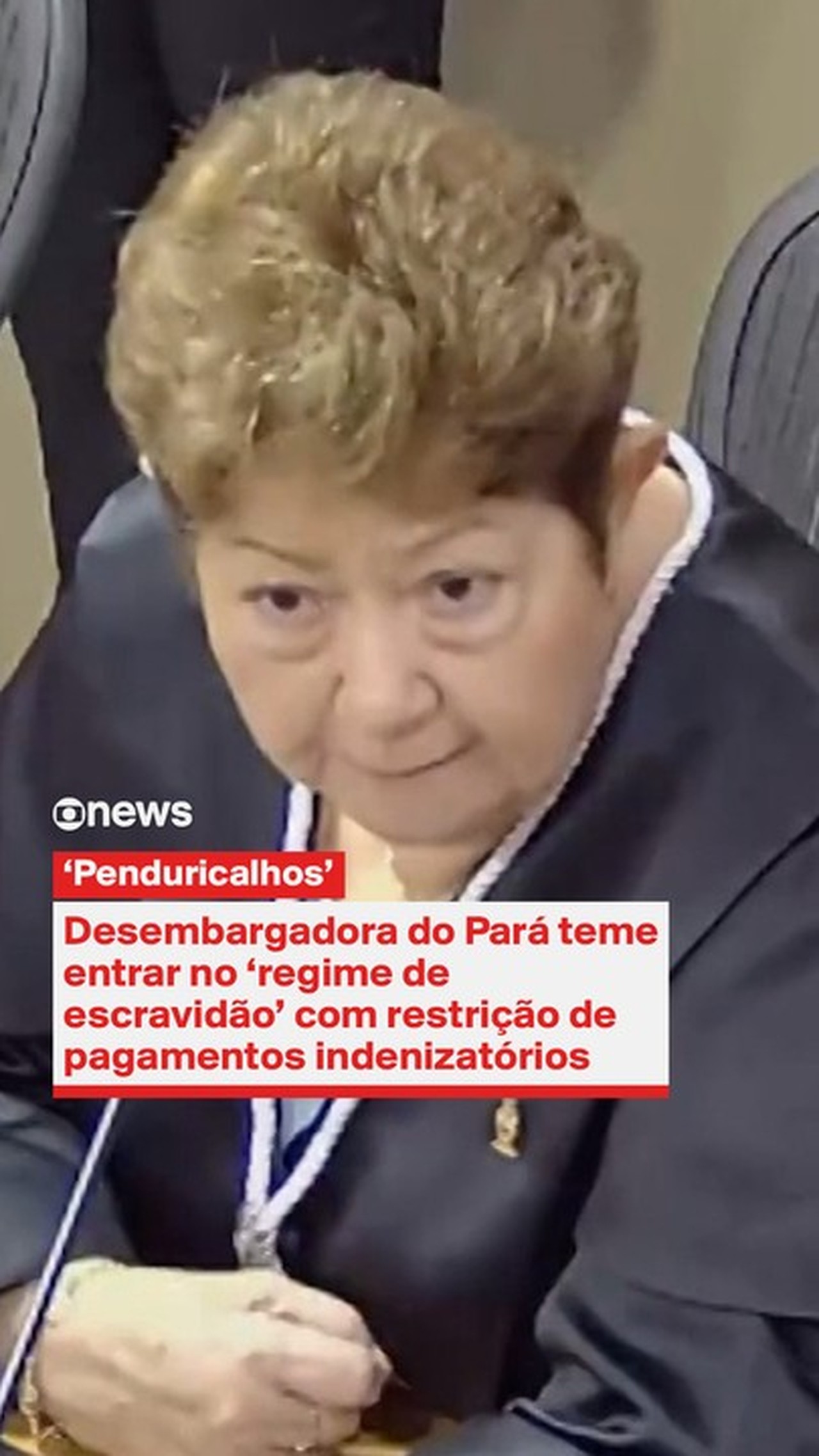 'Ignora realidade', diz OAB sobre fala de desembargadora no PA que comparou limitação de 'penduricalhos' à escravidão