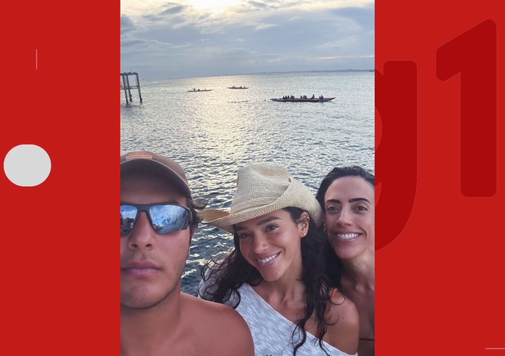 Filho de Ivete Sangalo publica foto com Bruna Marquezine