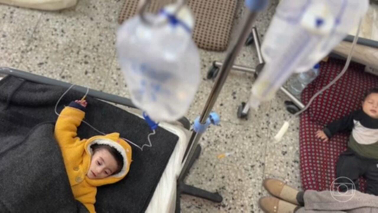 Graves índices de desnutrição estão matando crianças na Faixa de Gaza, alertam OMS e Unicef - Programa: Jornal Nacional 