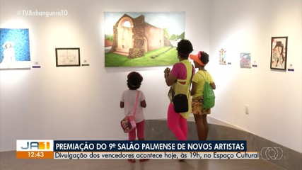 Vencedores do 9º Salão Palmense dos Novos Artistas serão premiados