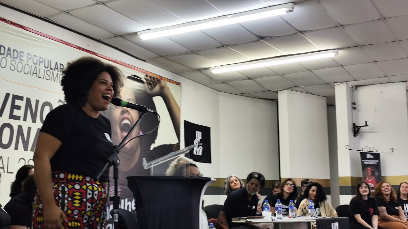 Samara Martins é oficializada como candidata do UP à Presidência da República