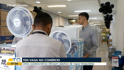 Datas comemorativas no fim do ano reforçam aberturas de vagas temporárias no comércio