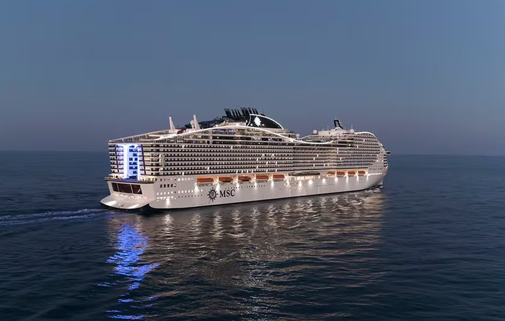 Cruzeiro MSC World Europa — Foto: Divulgação - MSC