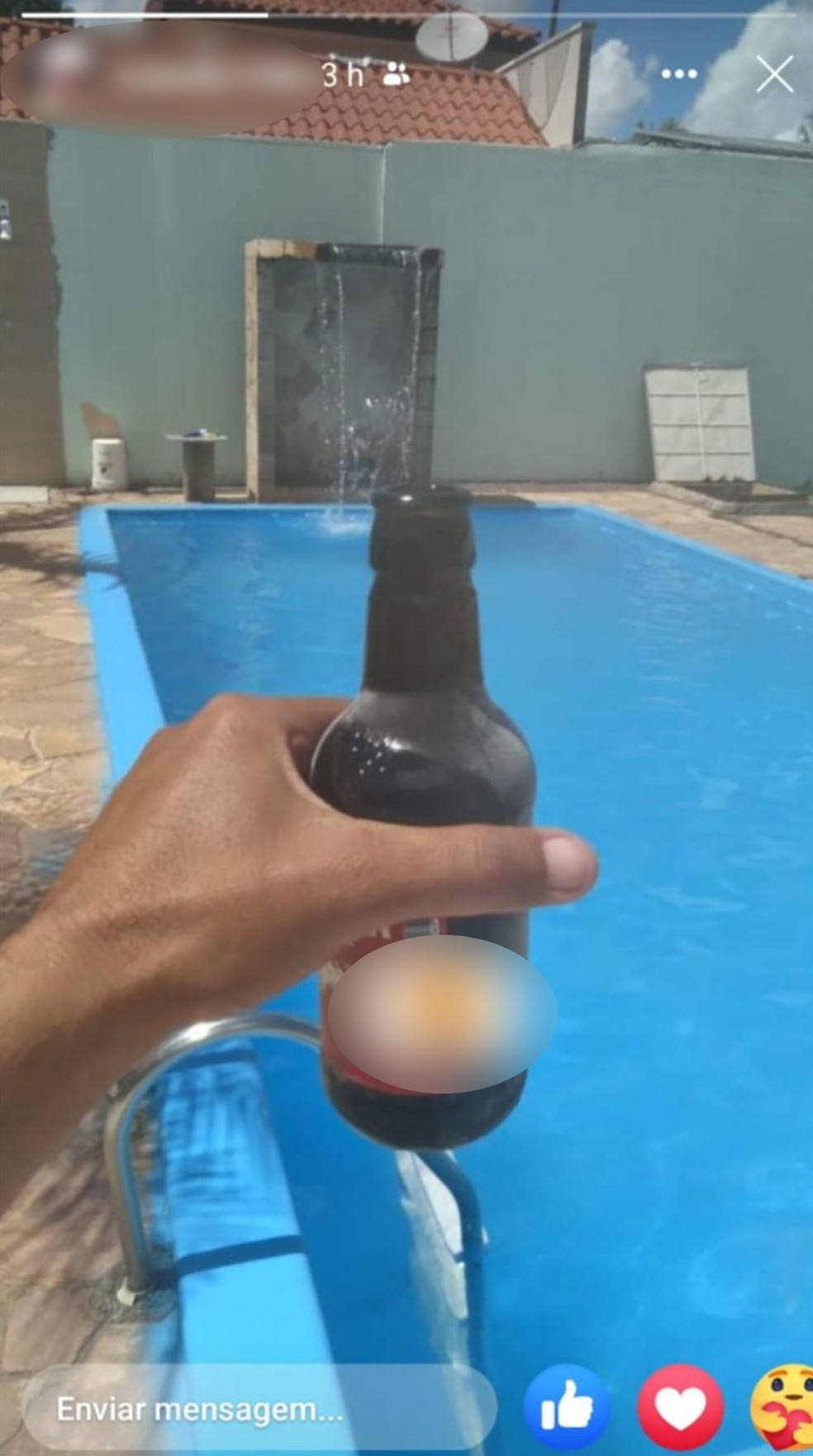 Suspeito utilizou o dinheiro extraído da idosa para comprar bebidas e ostentar na internet — Foto: Polícia Civil de Mato Grosso 