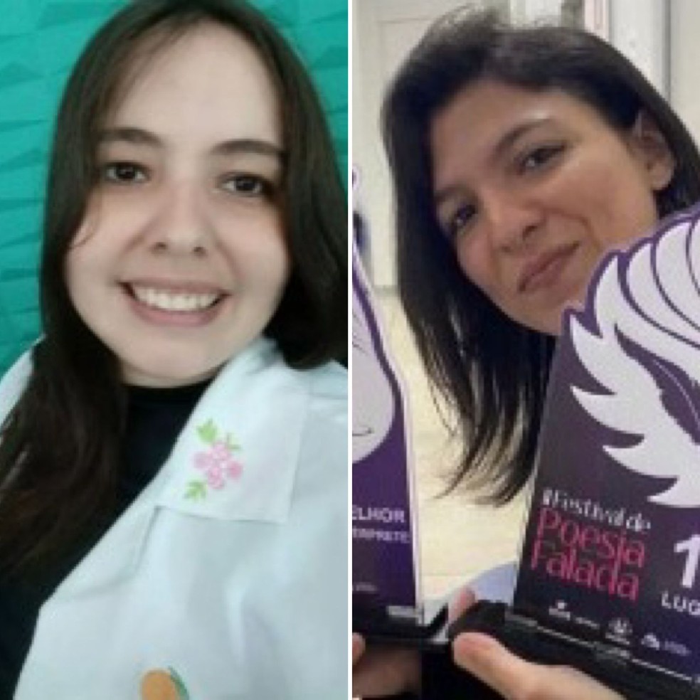Hosana e Luana estavam com Leilane no dia do acidente  Foto: Divulgao