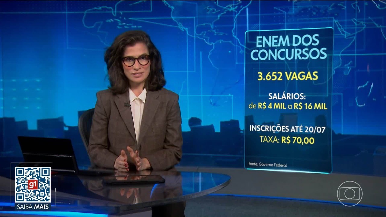 Concurso Nacional Unificado: são mais de 3,6 mil vagas, com salários que vão de R$ 4 mil a R$ 16 mil