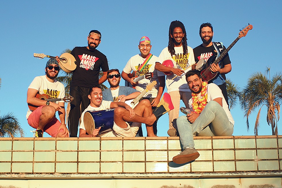 Grupo Samba Urgente — Foto: Heitor Toscanini/Divulgação