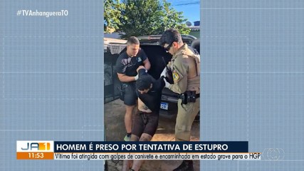 Suspeito de tentar estuprar jovem é preso após ser contido por moradores em Palmas