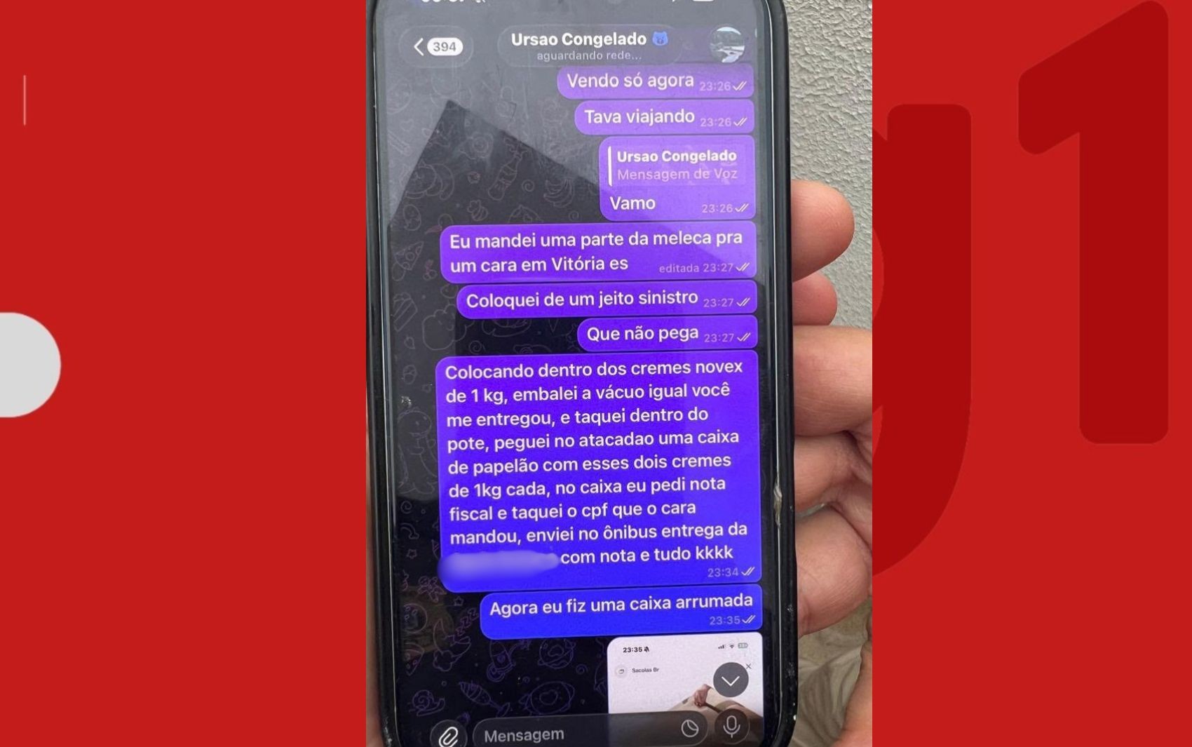 Droga vendida para clientes de alto poder aquisitivo na Bahia era escondida dentro de creme para cabelo