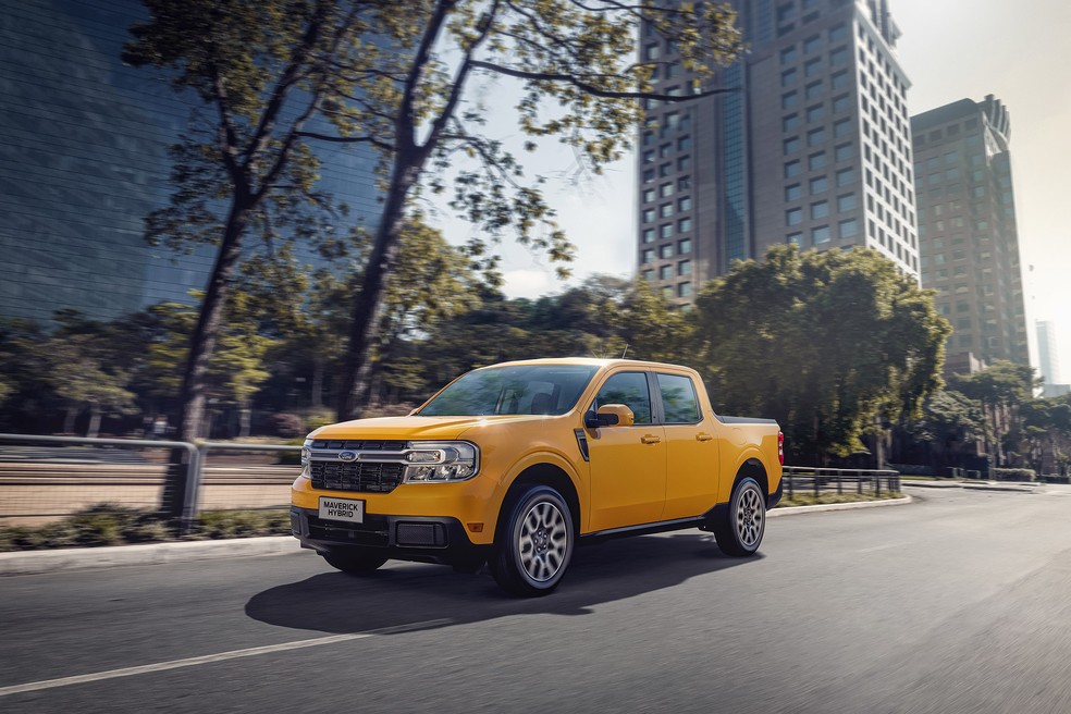 Ford Maverick Lariat Hybrid  Foto: divulgao/Ford