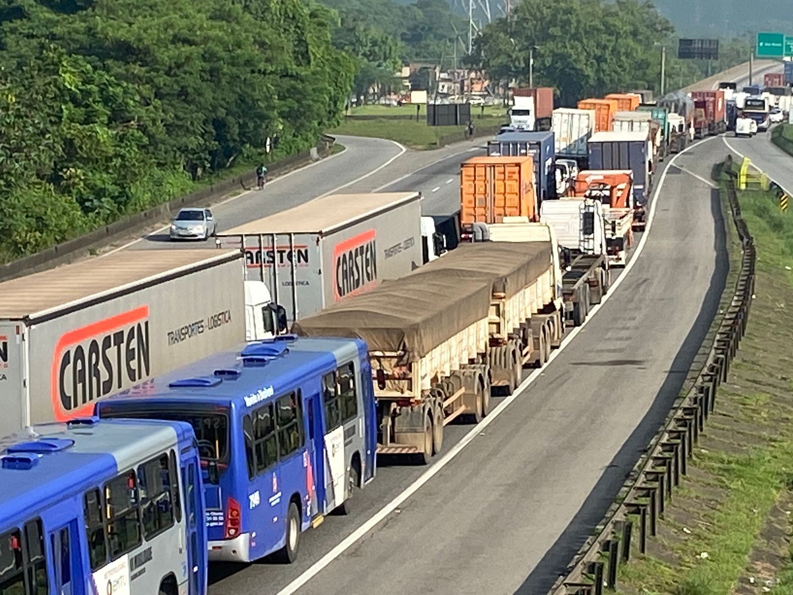 Rodovia Anchieta, SP, terá bloqueios para obras em julho e trânsito será alterado entre a capital e o litoral de SP 