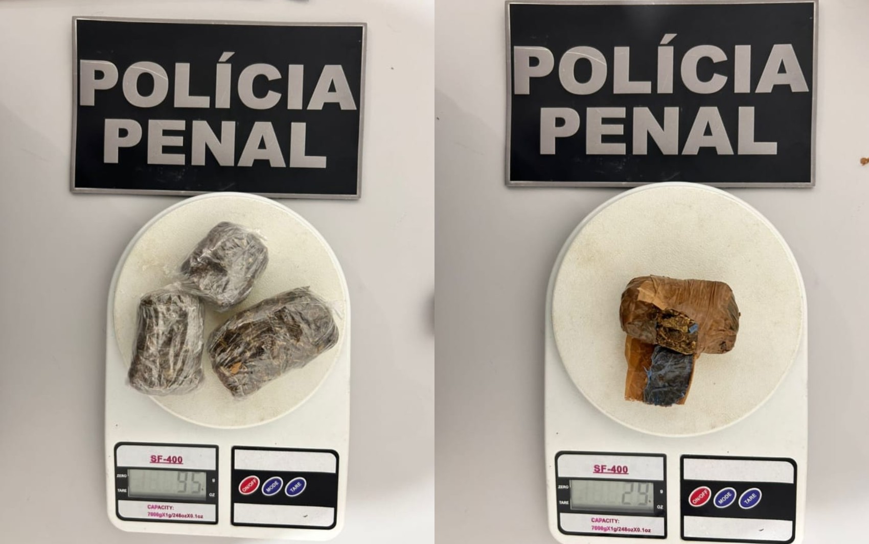 Duas mulheres são presas ao tentarem entrar com drogas em Conjunto Penal de Feira de Santana