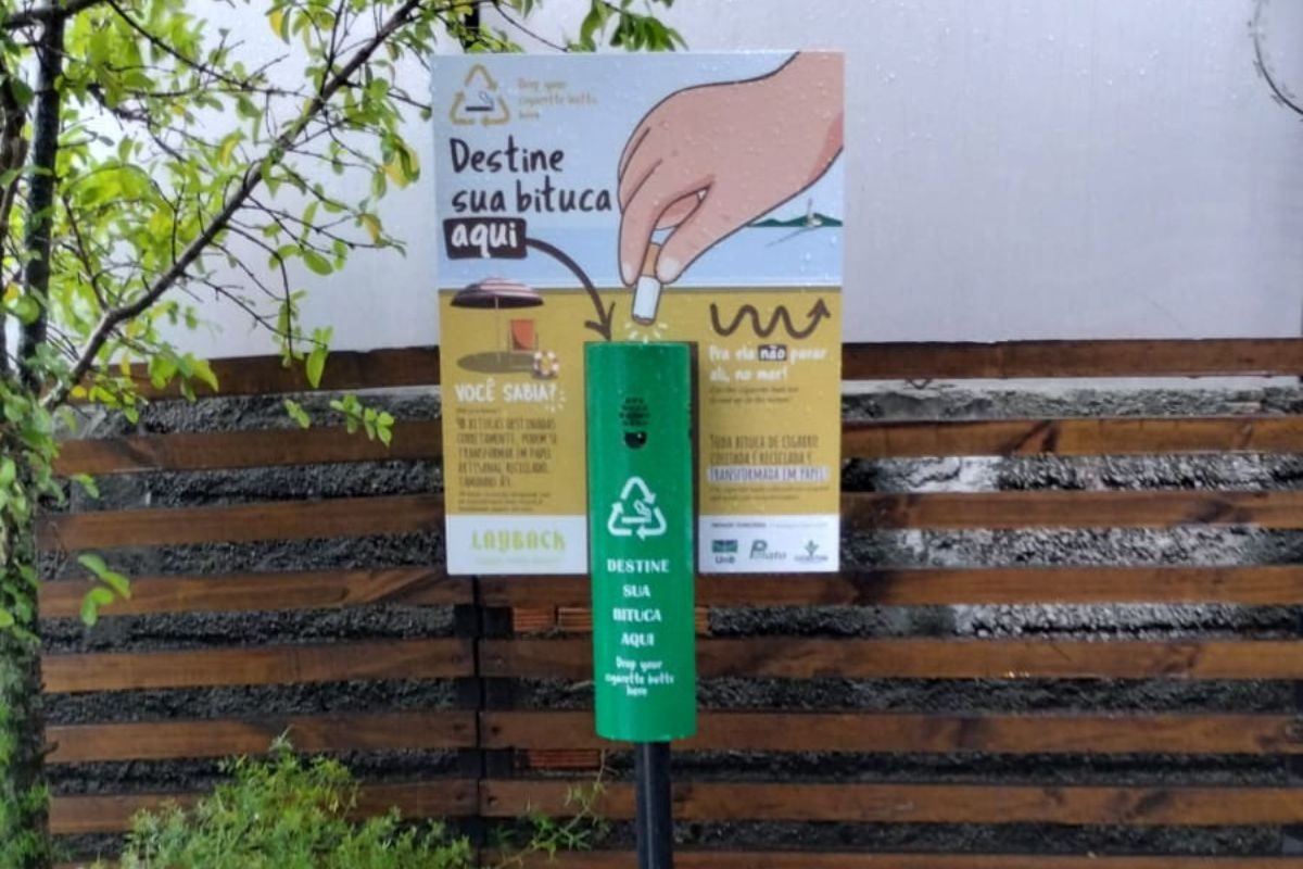 Bitucas de cigarro podem ser recicladas e virar celulose em Praia ...