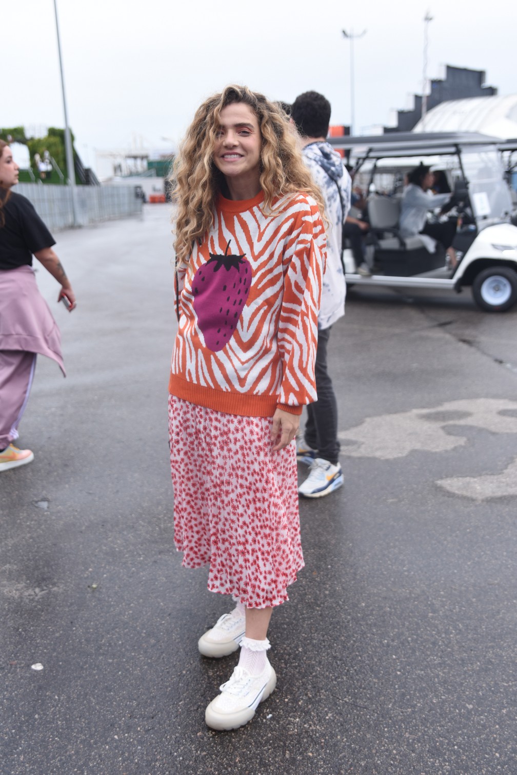 Karen Jonz no terceiro dia de Rock in Rio 2022 — Foto: Leo Franco/Agnews