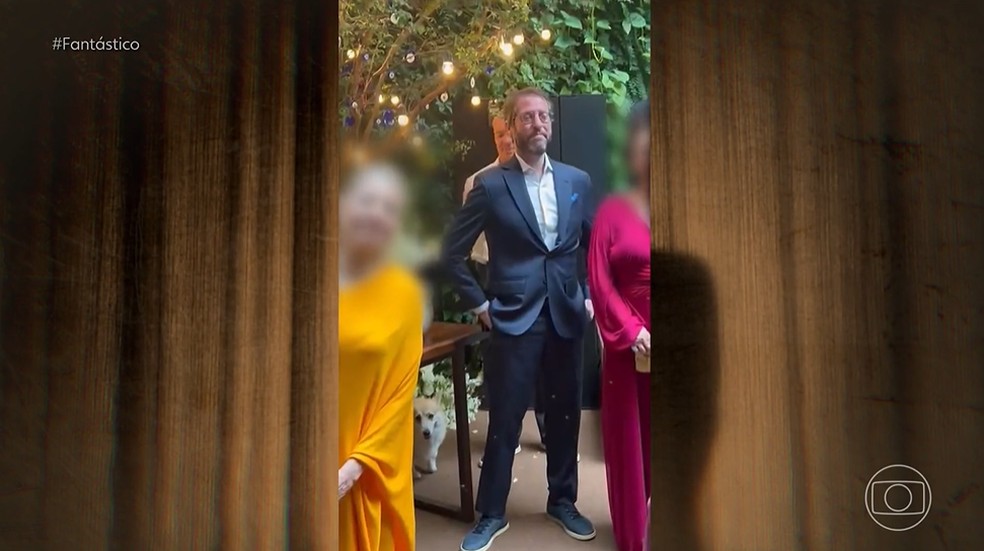 Ivo Vel Kos, de 48 anos, que agrediu Giullia Falcão.  — Foto: Reprodução/TV Globo
