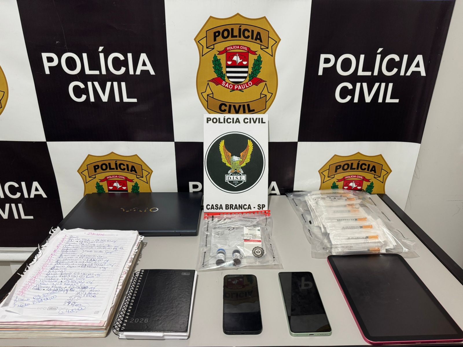 Enfermeira é presa em operação contra esquema ilegal de canetas emagrecedoras no interior de SP