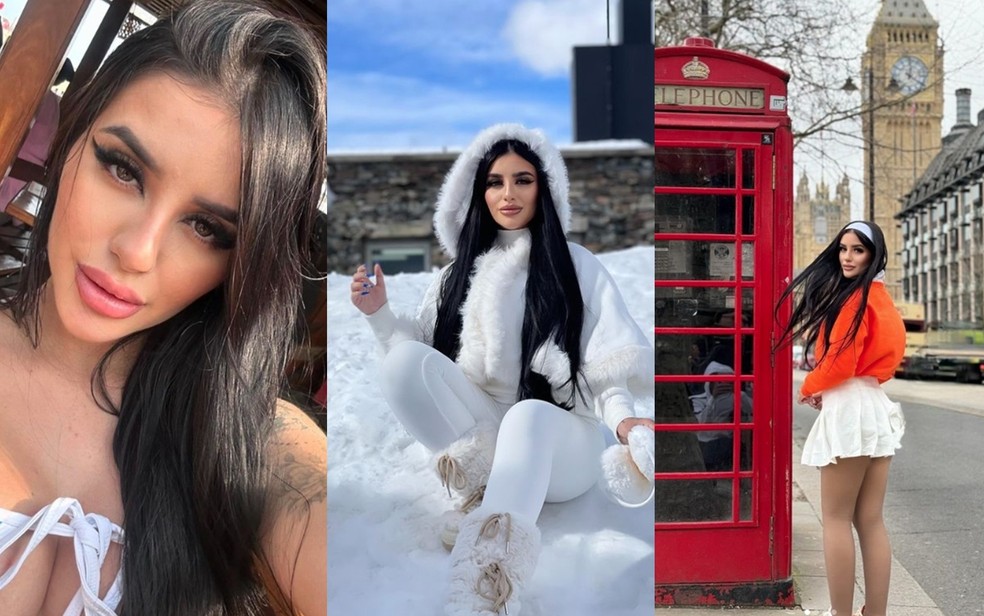 Influenciadora Clara Morbidelli, de 20 anos, teve a prisão preventiva decretada em Extrema (MG) por crimes de lavagem de dinheiro e organização criminosa — Foto: Reprodução / Redes Sociais
