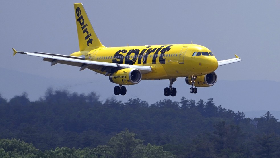 Spirit Airlines — Foto: ASSOCIATED PRESS