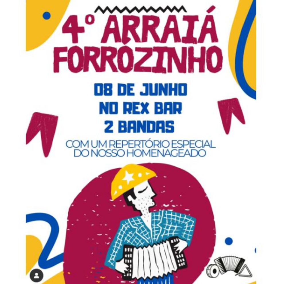 No Rex Bar bar vai ter homenagem ao Mestre Zinho — Foto: Reprodução