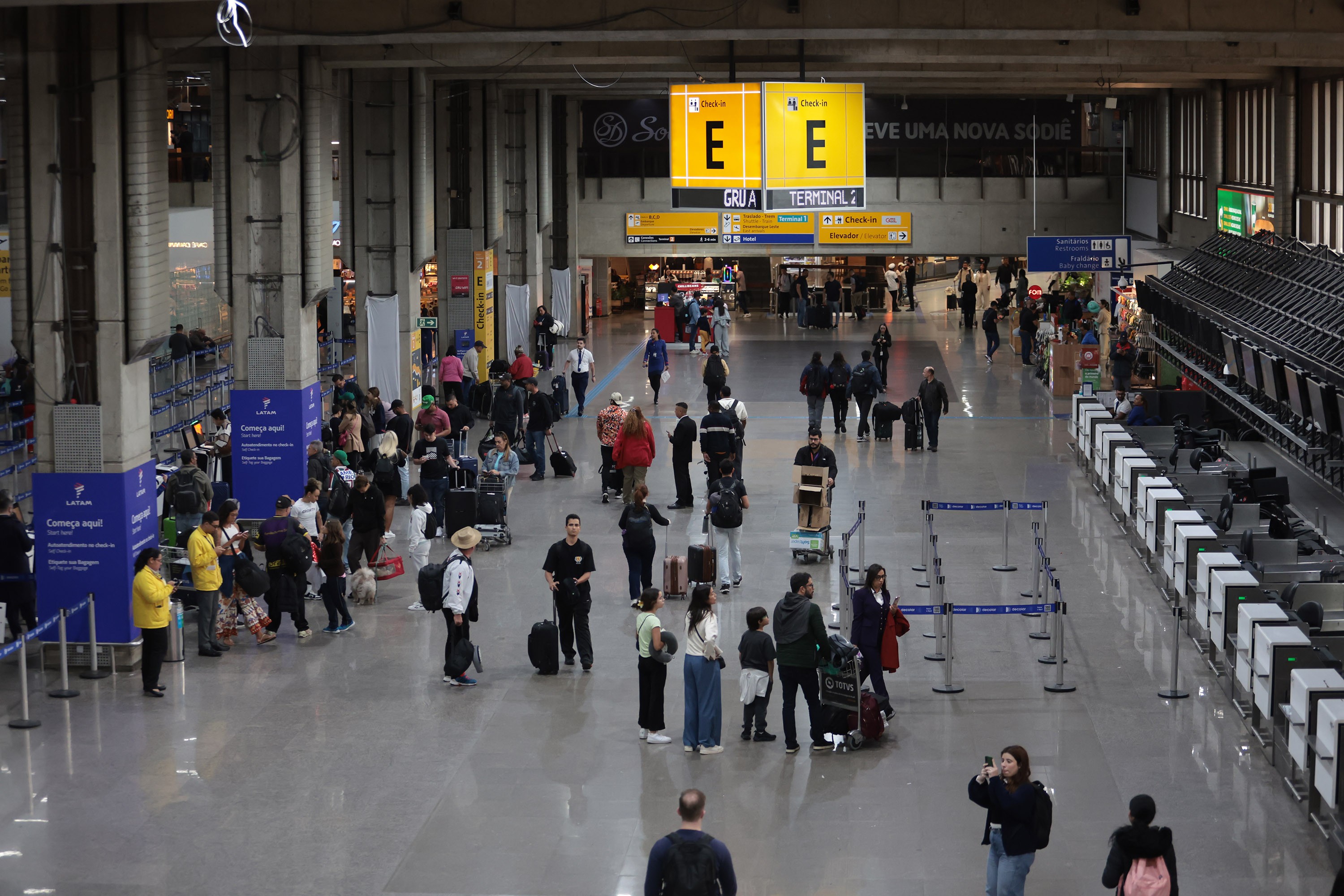 Homem morre após sofrer descarga elétrica em canteiro de obras no aeroporto de Guarulhos