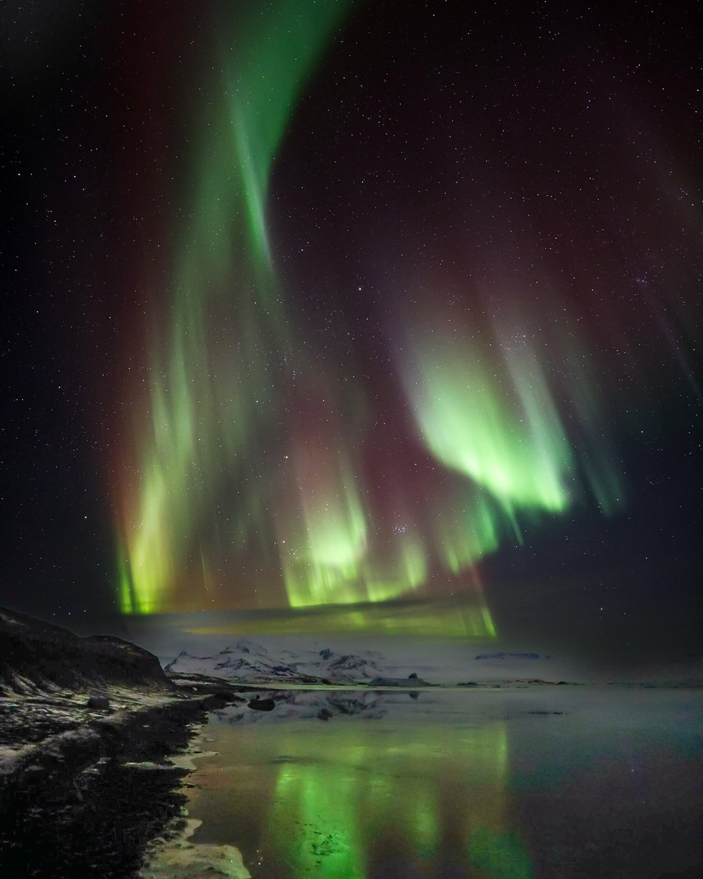 Auroras boreais devem ser vistas fora da zona auroral nos próximos