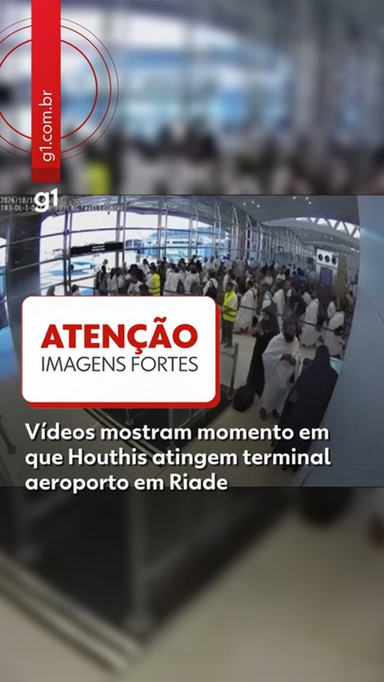 Houthis anunciam novo ataque a aeroporto de Riade; governo saudita diz que destruiu míssil