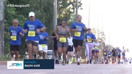 Corrida do Sesi em Palmas tem mais de 1,2 mil inscritos e toma as ruas da capital