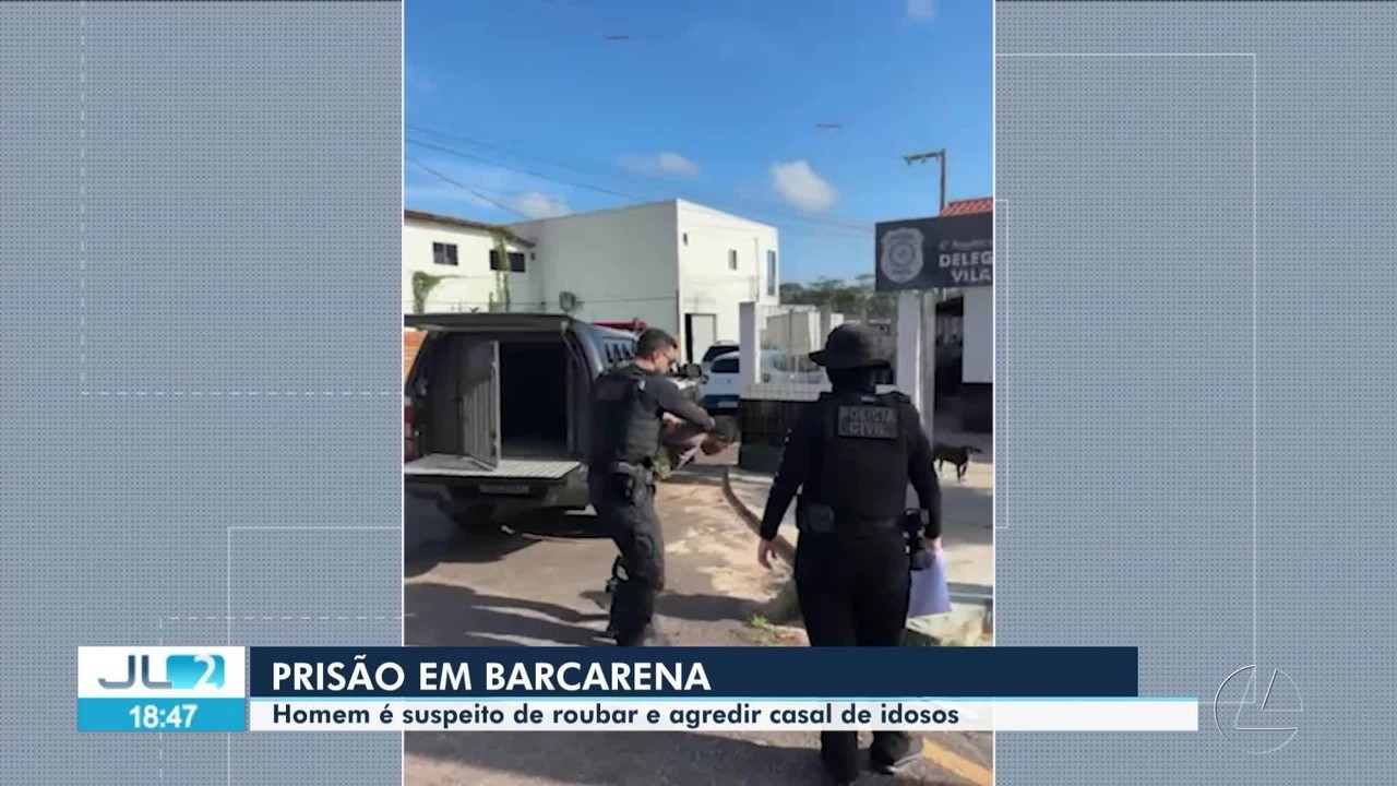 Suspeito de assalto violento a casal de idosos é preso em Barcarena
