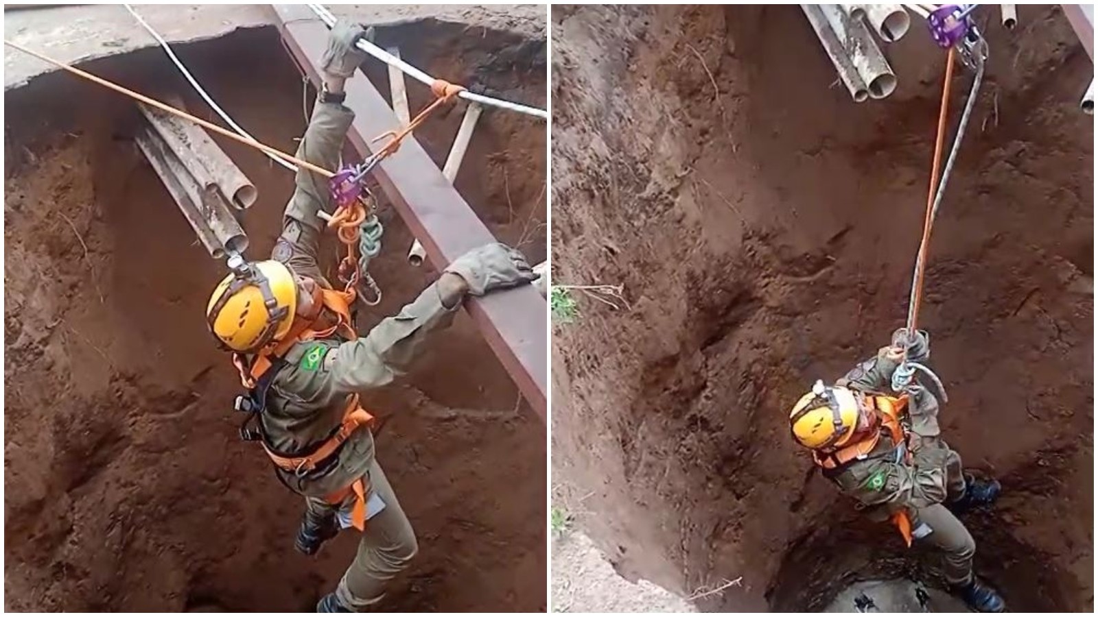 Corpo de mulher que caiu em cacimba é resgatado pelos bombeiros no interior do Ceará