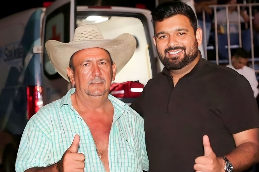 Homem que foi sequestrado em Jangada é pai de prefeito — Foto: Reprodução
