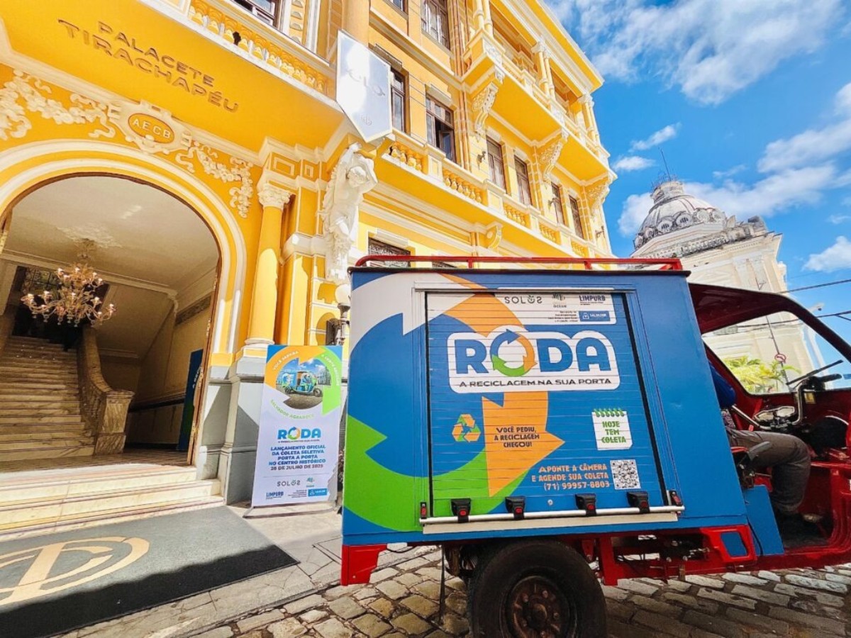 Prefeitura de Salvador lança projeto de coleta seletiva com agendamento online e veículos elétricos; saiba como funciona
