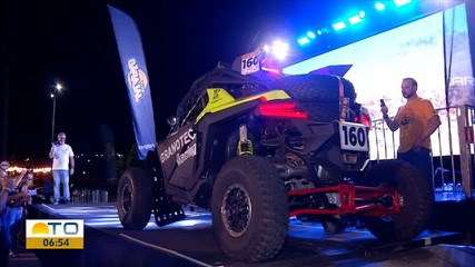 Rally do Jalapão 2024: antes da largada, pilotos se apresentam em shopping da Capital