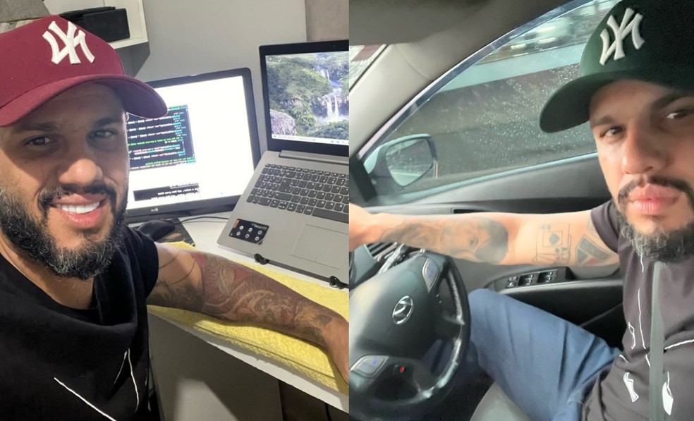 Leandro Tenório é engenheiro de software, mas atua como motorista de aplicativo para garantir renda | Foto: Arquivo Pessoal