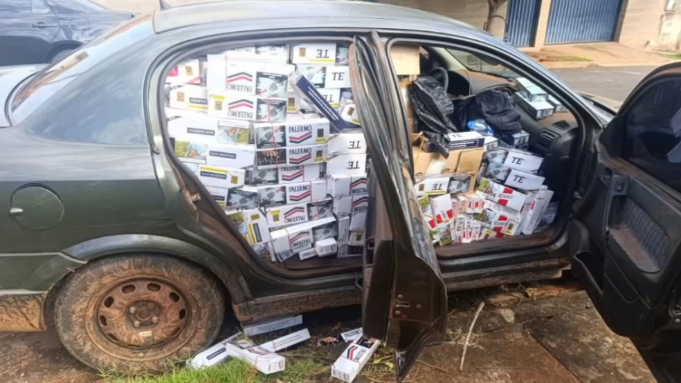 Valor de mercadorias apreendidas pela Receita Federal sobe 63% e chega a R$ 82 milhões na região de Prudente — Foto: Polícia Militar/Divulgação
