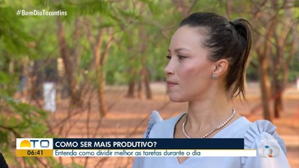 Especialista dá dicas para ter uma rotina mais produtiva