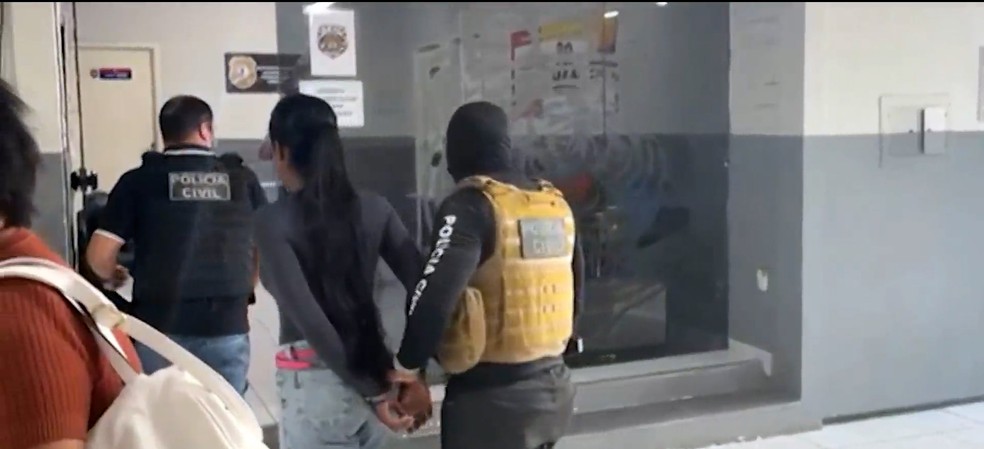 Influenciadora é presa em São Luís suspeita de chefiar grupo criminoso e elaborar 'lista de execução' — Foto: Reprodução/ TV Mirante