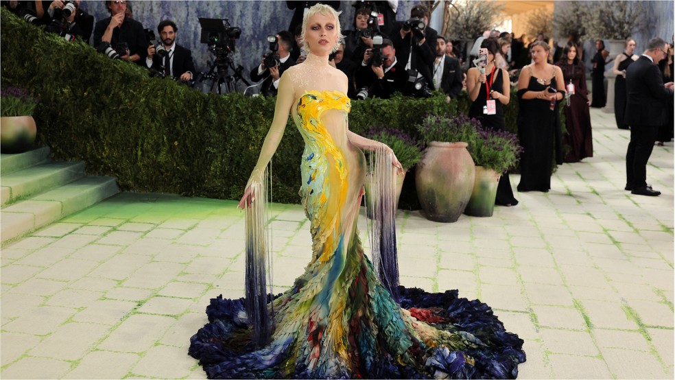 A influenciadora Emma Chamberlain — Foto: Reuters