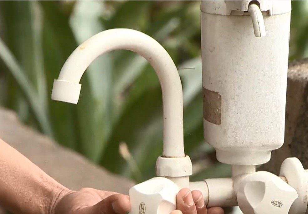 Onda de calor que atinge o Espírito Santo pode afetar o abastecimento de água em 43 cidades do Estado — Foto: Reprodução/TV Gazeta