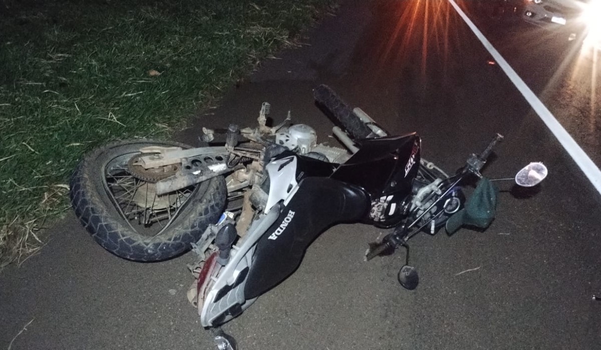 Motociclista morre após ser atingido por carro em Panorama; motorista fugiu sem prestar socorro 