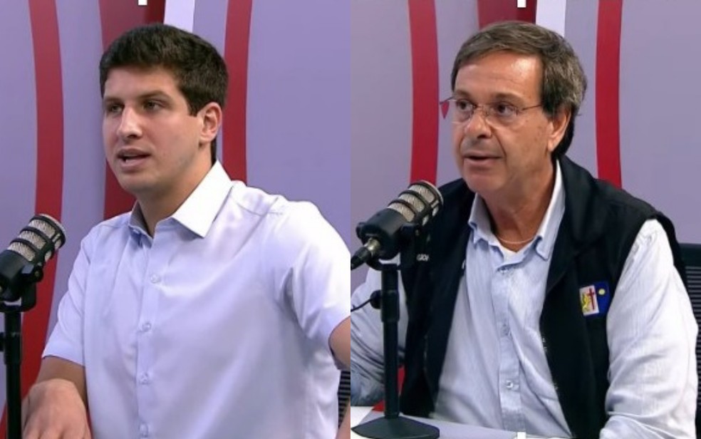 João Campos (PSB) e Gilson Machado (PL) — Foto: Montagem/g1