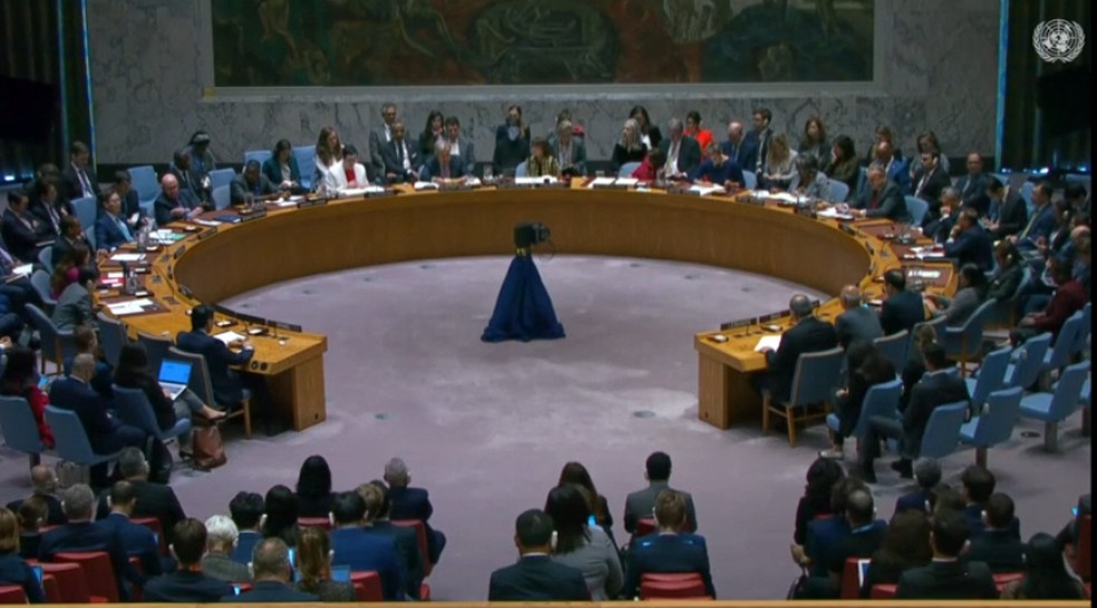 Conselho de Segurança da ONU — Foto: Reprodução