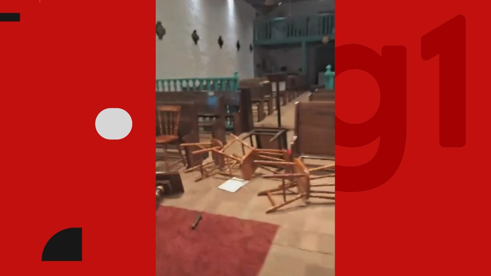 VÍDEO: igreja histórica do século XVII é arrombada e vandalizada em destino turístico da Bahia
