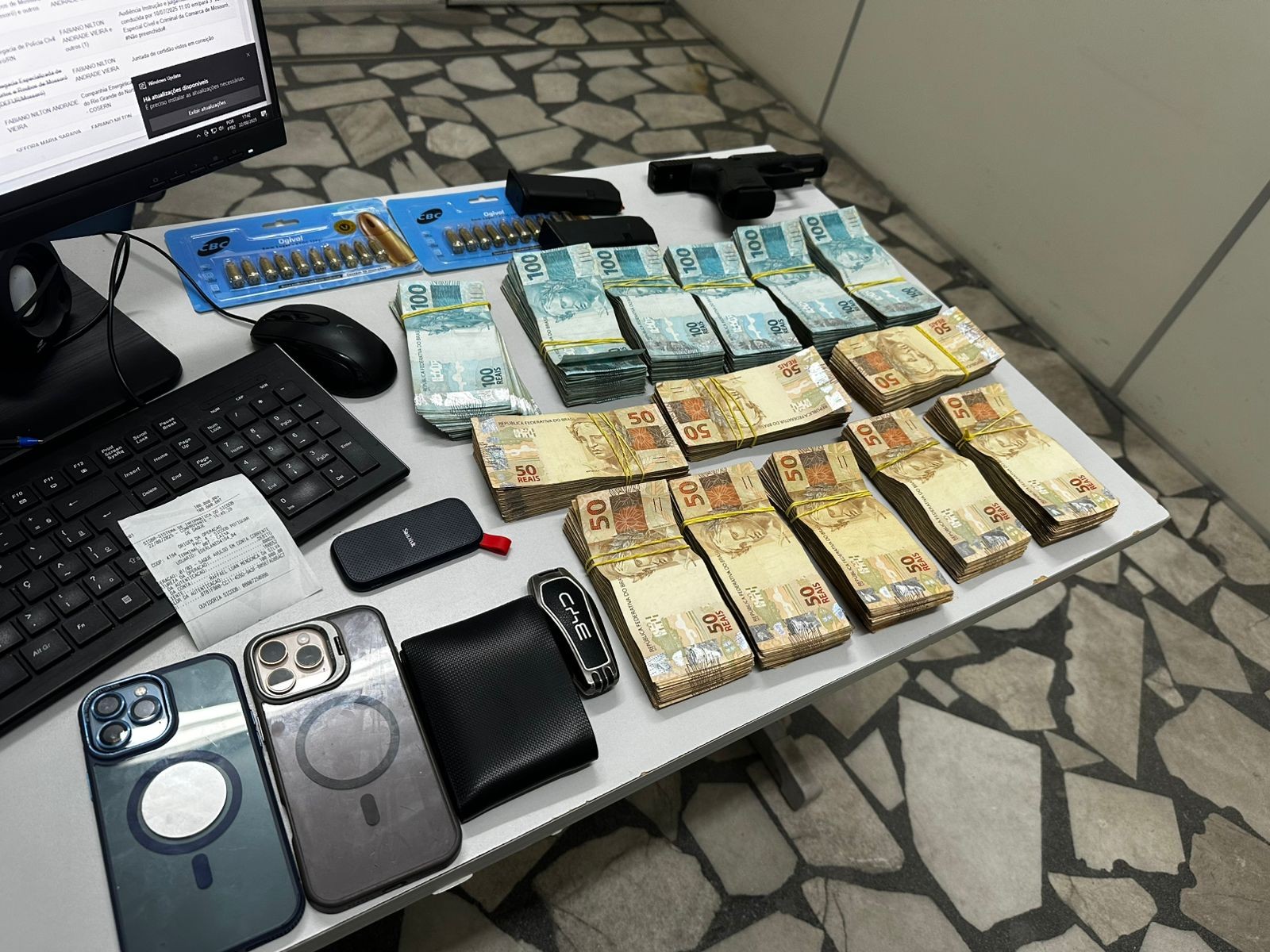 Operação investiga desvio de R$ 4,7 milhões em empresa em Mossoró 