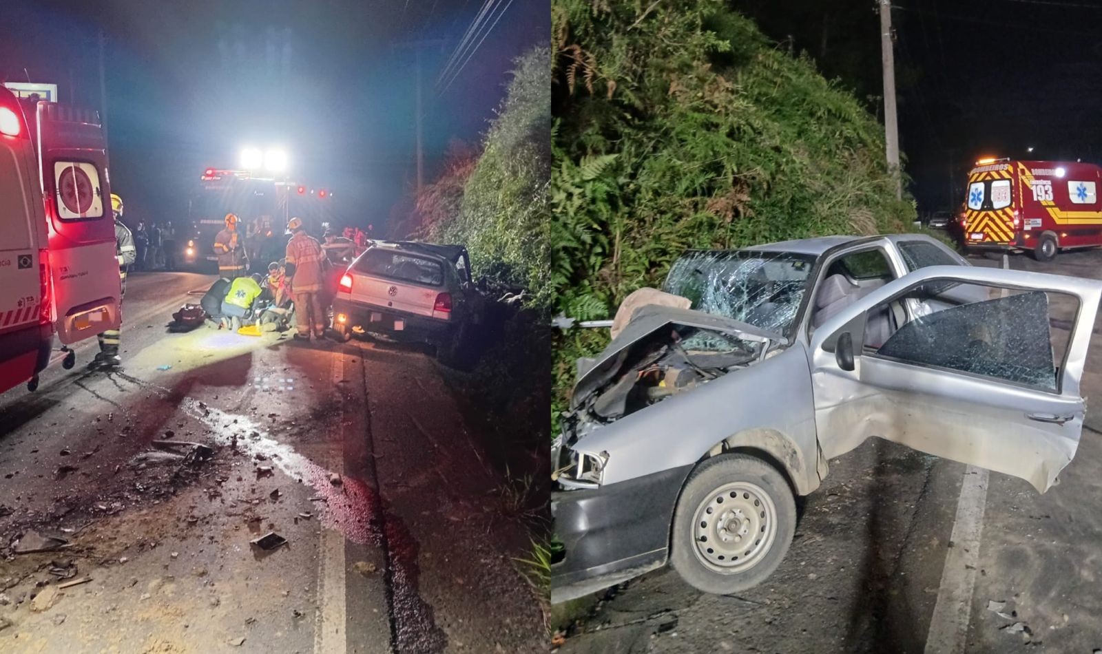Dois jovens morrem após ultrapassagem proibida feita por motorista bêbado em rodovia de SC