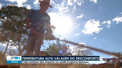 Temperatura alta vai além do desconforto