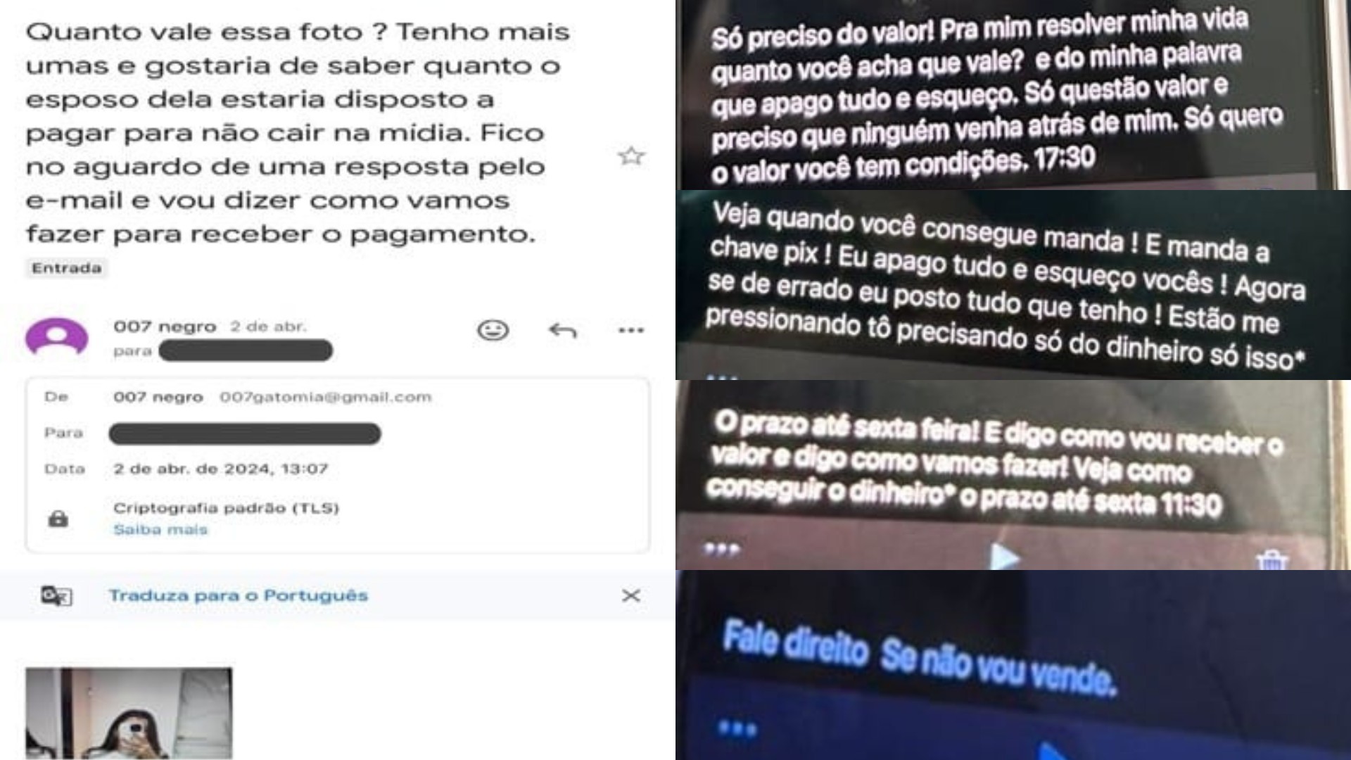 Ex-funcionário de assistência técnica de celular é preso após cobrar R$ 200 mil para não divulgar fotos íntimas de cliente