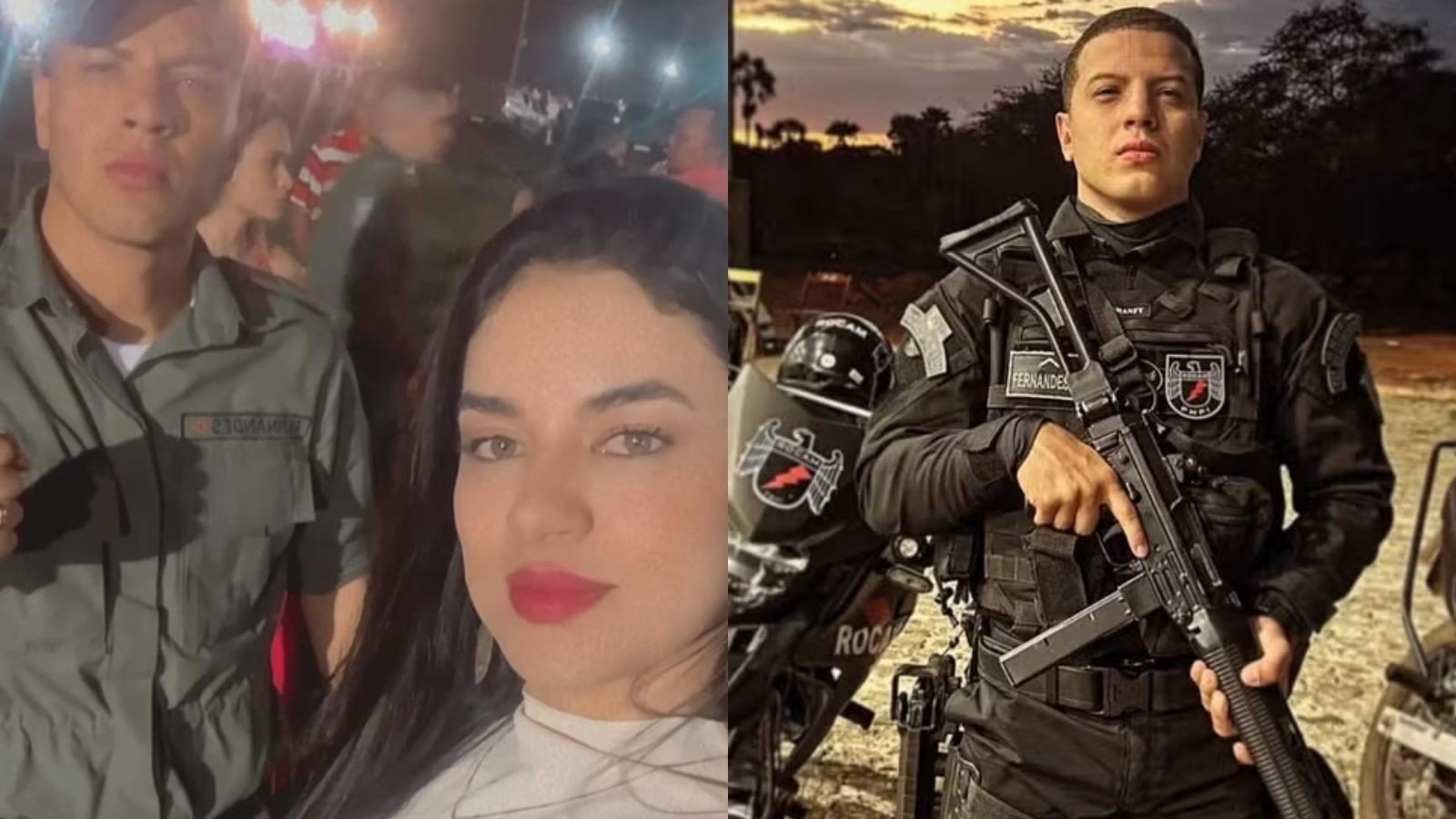 Irmã de PM que morreu em acidente durante perseguição faz homenagem: ‘cumpriu sua missão com coragem'