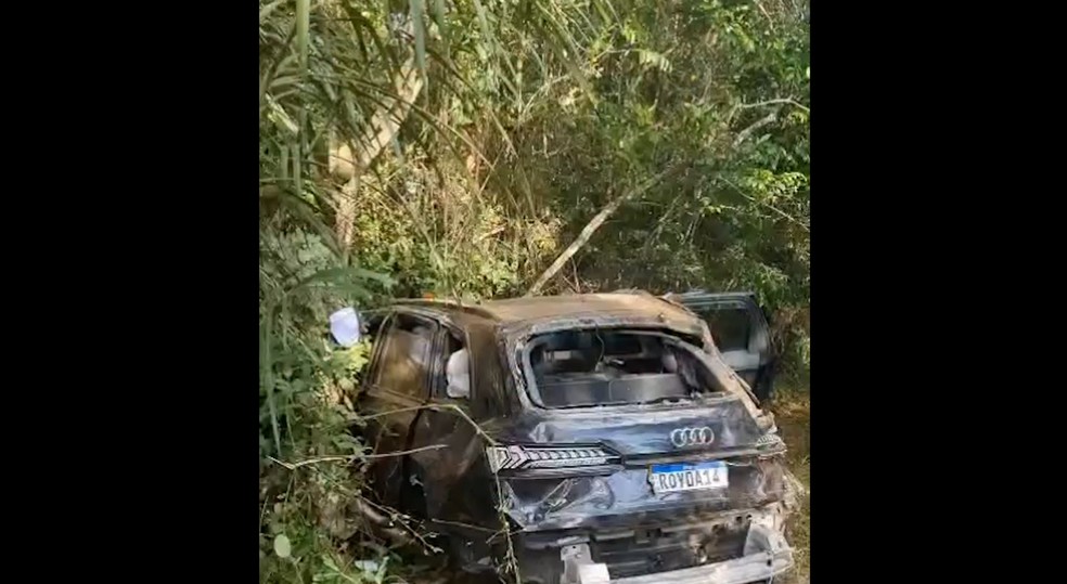 Motociclista morre após colisão entre moto e carro de passeio na MA-106, em Alcântara — Foto: Reprodução/Redes sociais