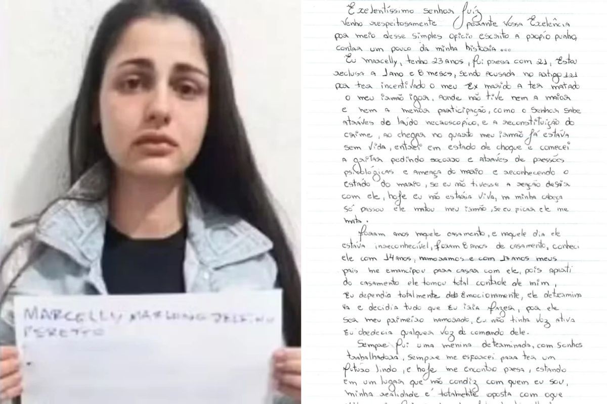 Caso Igor Peretto: irmã presa acusada de participar do assassinato envia carta a juiz: ‘Não mereço estar aqui’